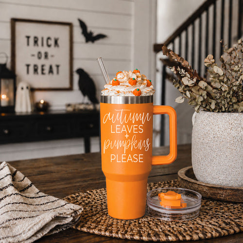 Autumn Leaves 40oz Fall Tumblers