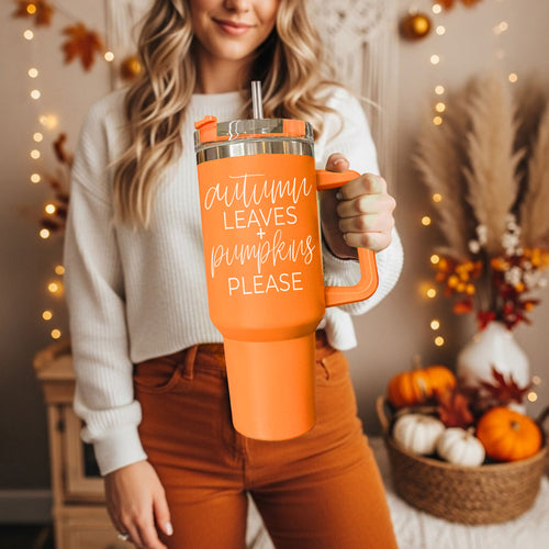 Autumn Leaves 40oz Fall Tumblers