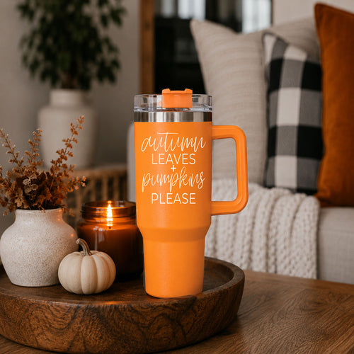 Autumn Leaves 40oz Fall Tumblers