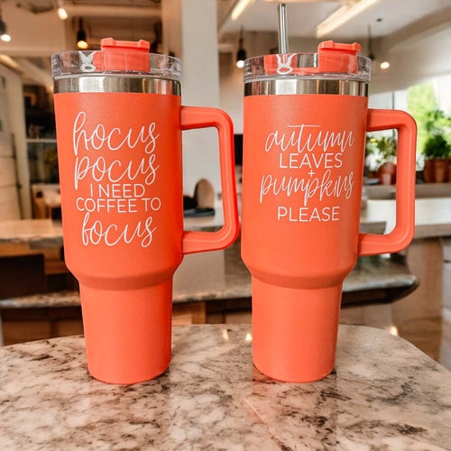 Autumn Leaves 40oz Fall Tumblers