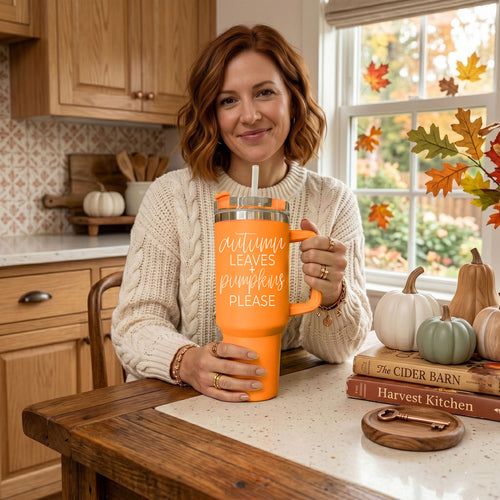 Autumn Leaves 40oz Fall Tumblers
